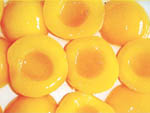 canned yellow peach in syrup