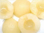 canned snow pear