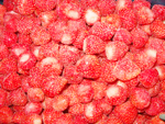 frozen strawberry